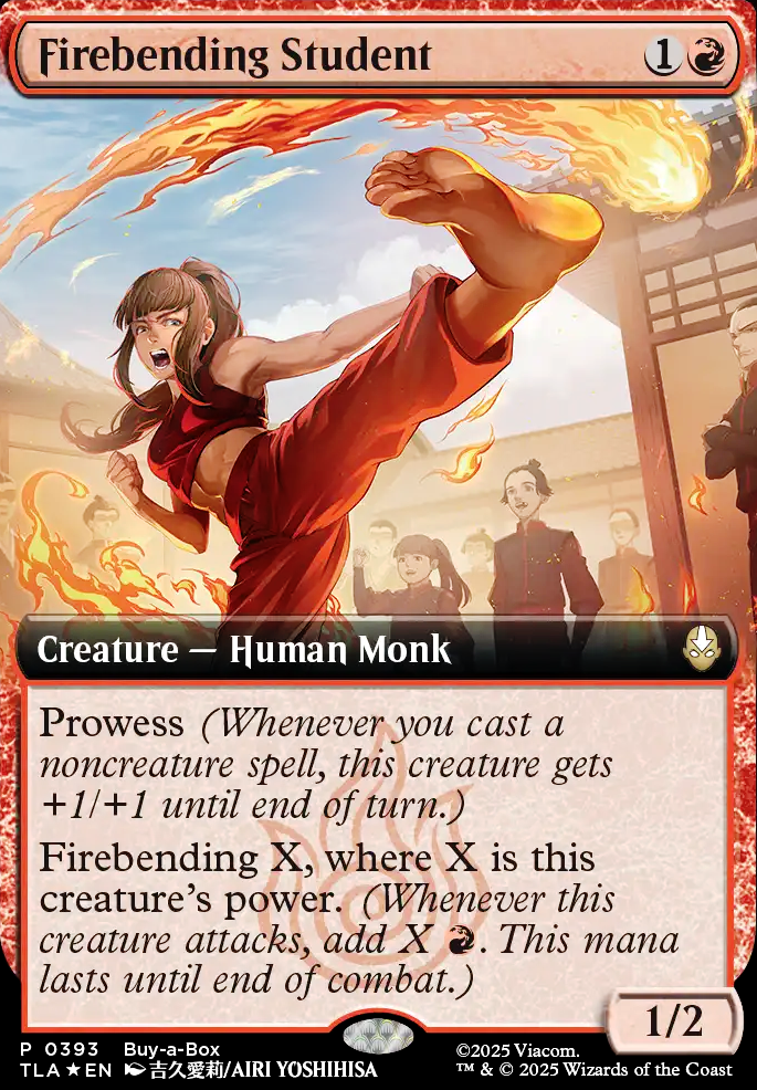 Firebending Student feature for Firebenders Always Lie!