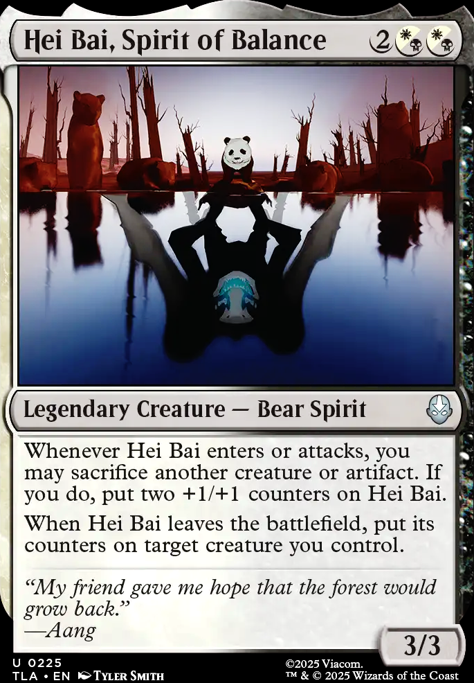Hei Bai, Spirit of Balance