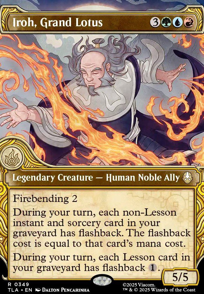 Iroh, Grand Lotus feature for Iroh Wisdom