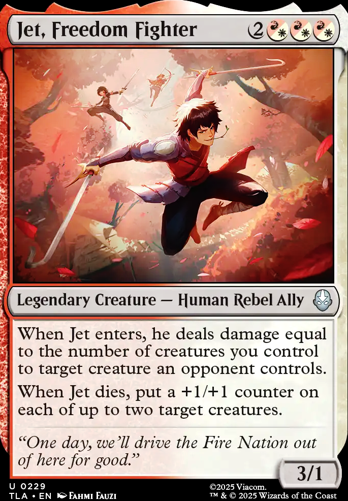 Jet, Freedom Fighter