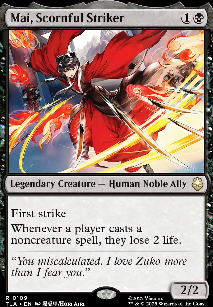 Mai, Scornful Striker
