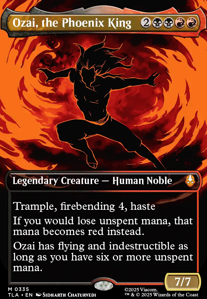 Ozai, the Phoenix King feature for Ozai, Loser Lord