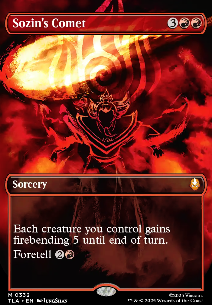 Sozin's Comet feature for Electric Grille