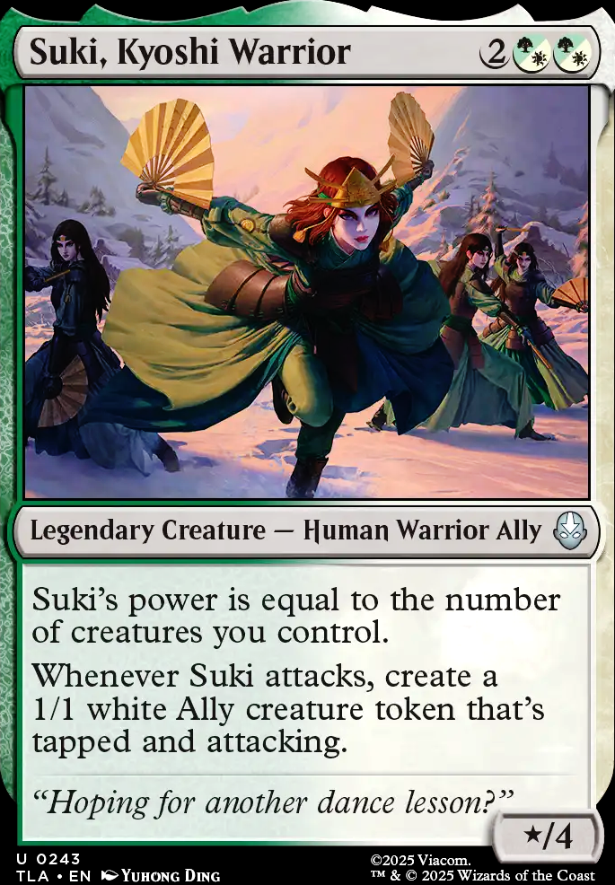 Suki, Kyoshi Warrior