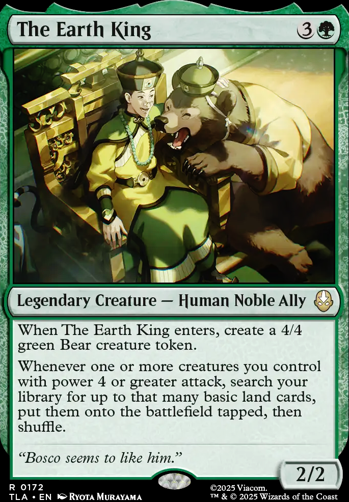 The Earth King feature for bonk