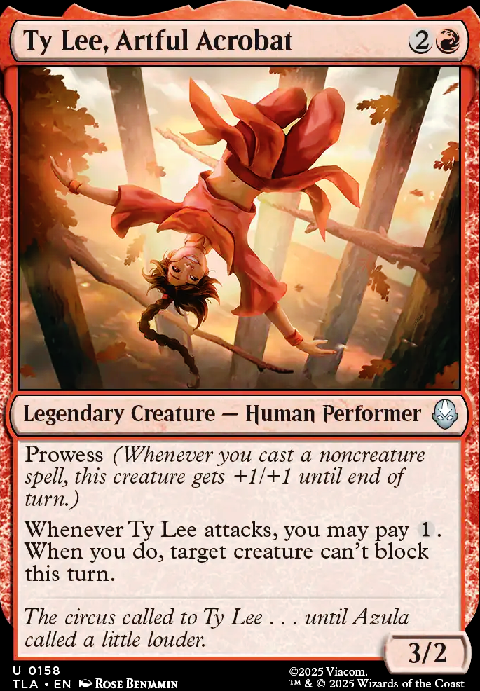 Ty Lee, Artful Acrobat