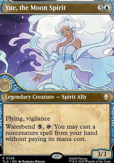 Yue, the Moon Spirit feature for Blood Bending