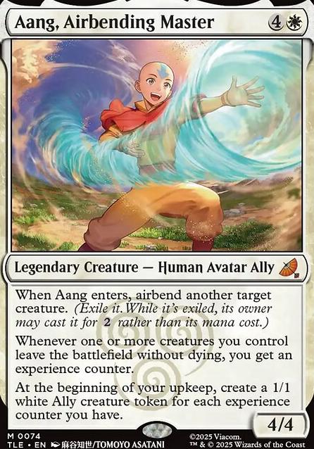 Aang, Airbending Master