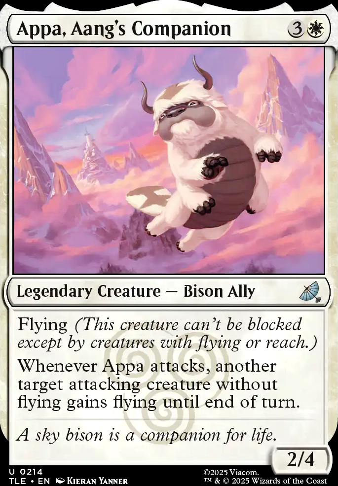 Appa, Aang's Companion