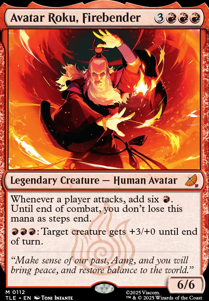 Avatar Roku, Firebender