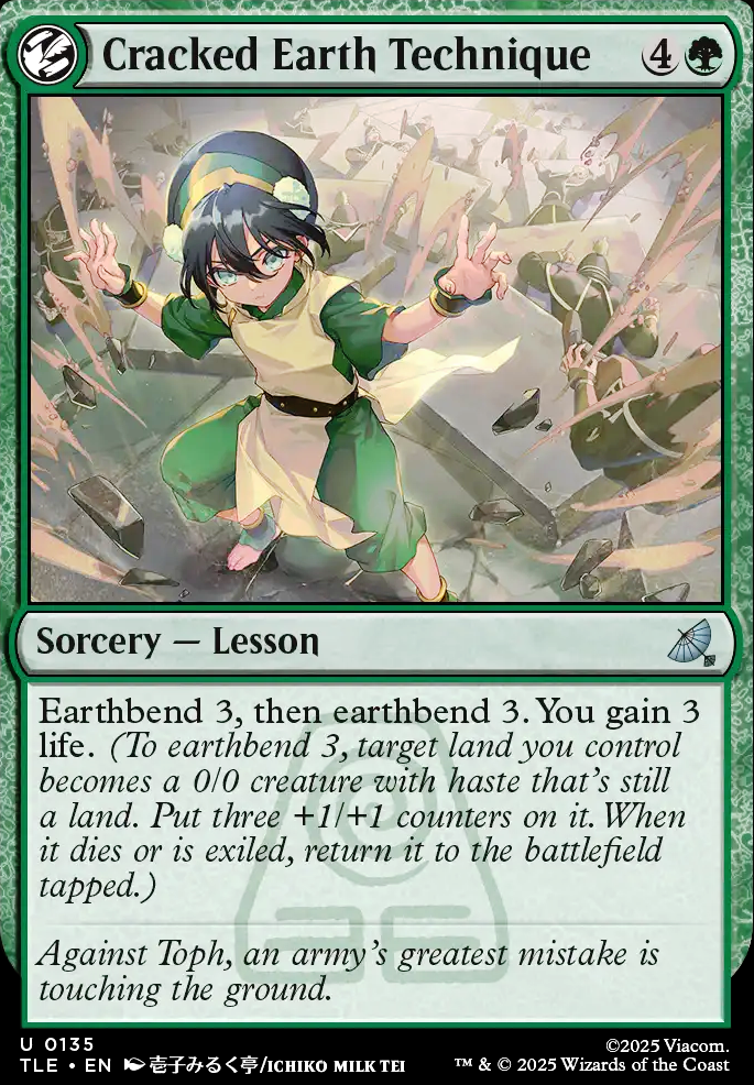 Cracked Earth Technique