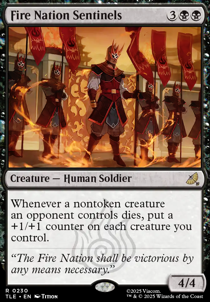 Fire Nation Sentinels