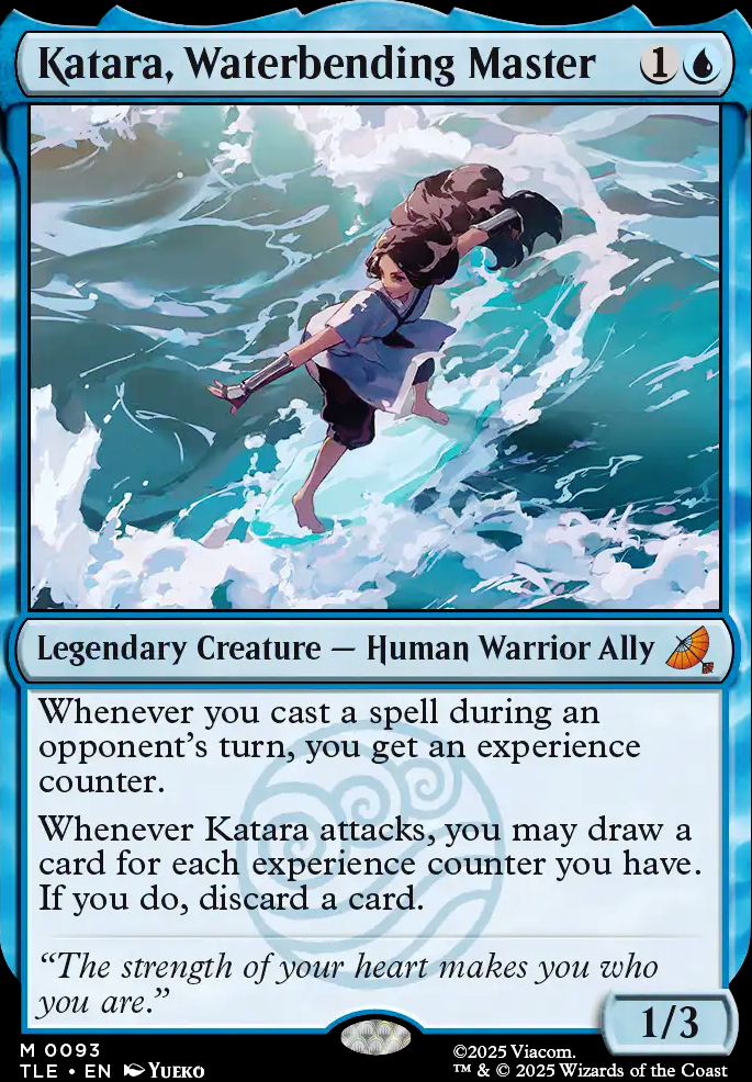 Featured card: Katara, Waterbending Master