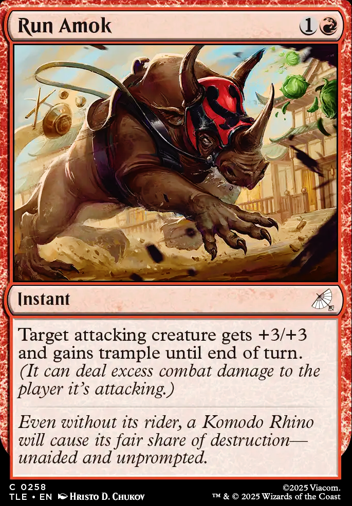 Run Amok feature for Avatar Phylath