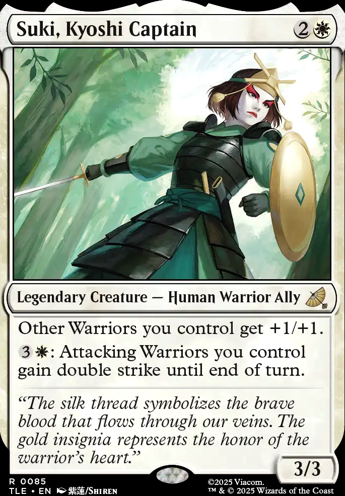Suki, Kyoshi Captain