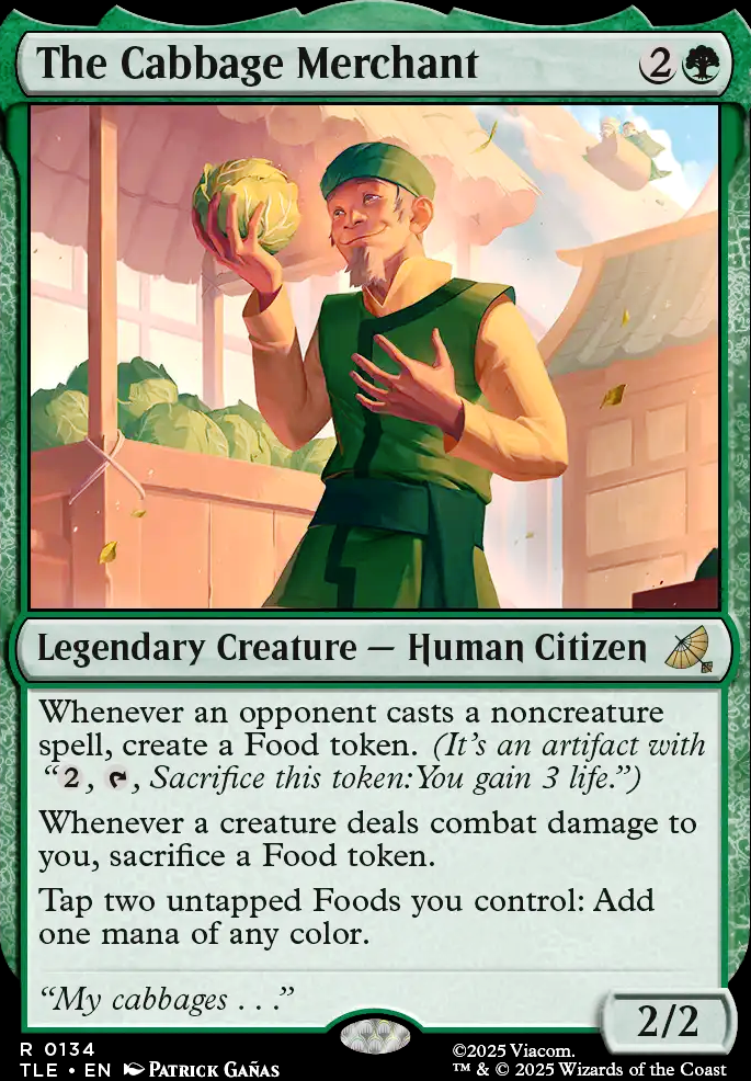 The Cabbage Merchant feature for Mah cabbages!