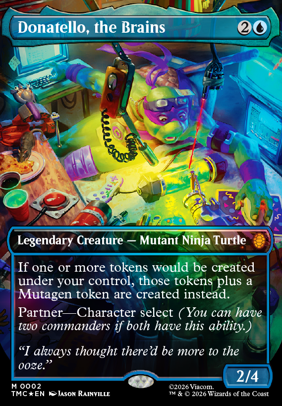 Donatello, the Brains