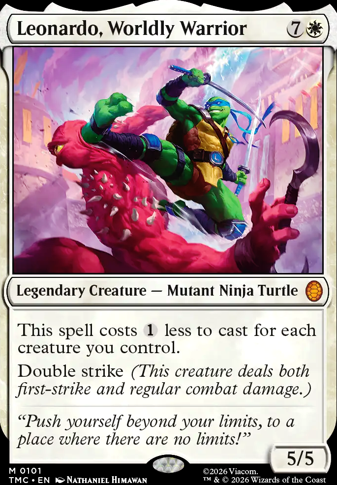 Leonardo, Worldly Warrior