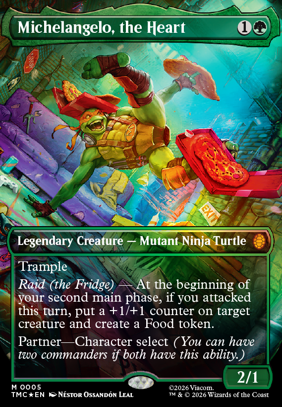 Commander: Michelangelo, the Heart