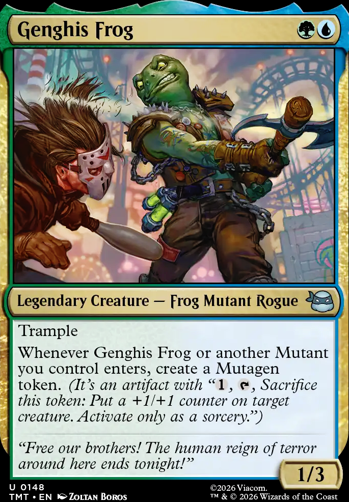 Genghis Frog feature for Frog Simic