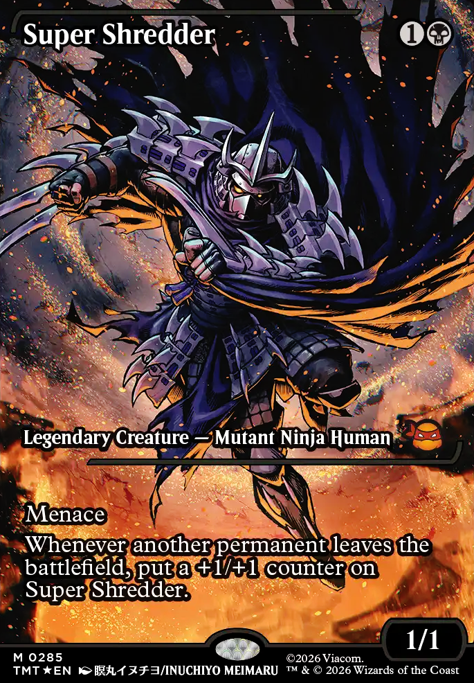 Super Shredder feature for Oops all removal! Master Shredder style!