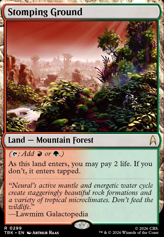 Stomping Ground feature for jank