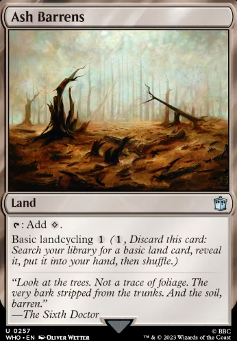 Featured card: Ash Barrens