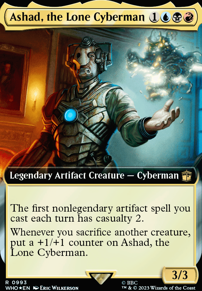 Featured card: Ashad, the Lone Cyberman