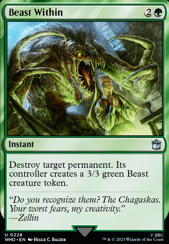 Beast Within feature for Abomination of LLanowar