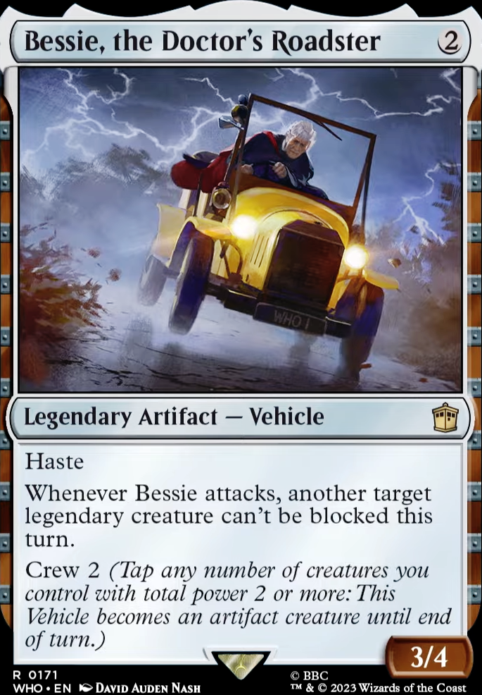 Bessie, the Doctor's Roadster