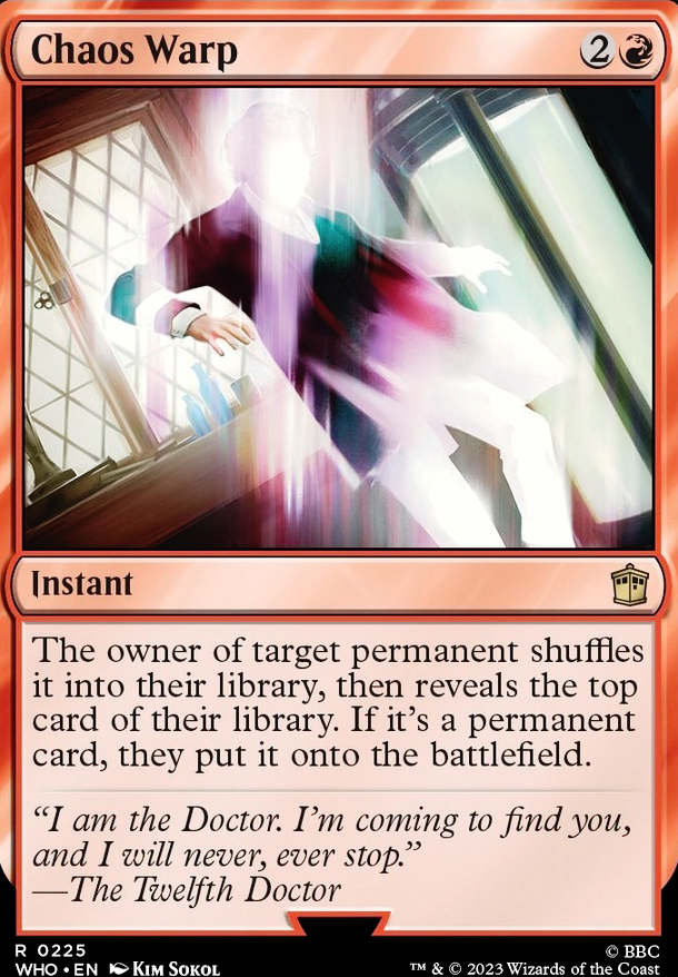 Featured card: Chaos Warp