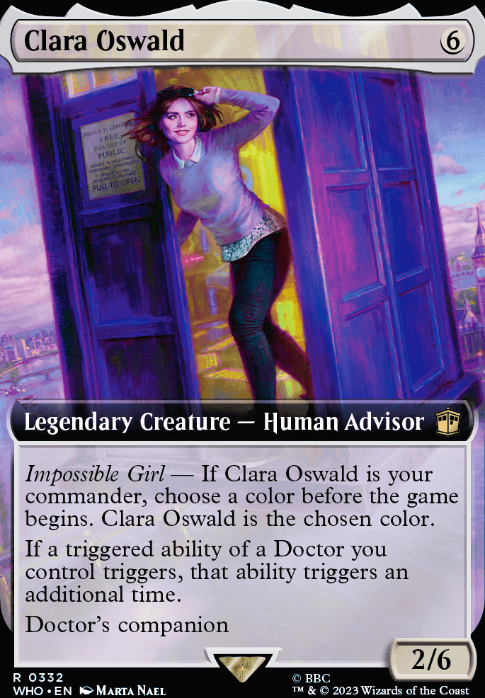 Featured card: Clara Oswald