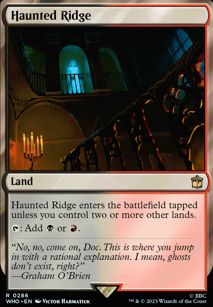 Featured card: Haunted Ridge