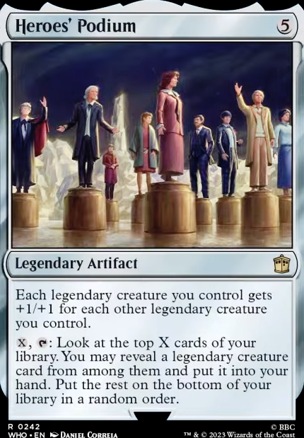 Featured card: Heroes' Podium