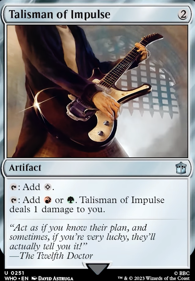 Featured card: Talisman of Impulse