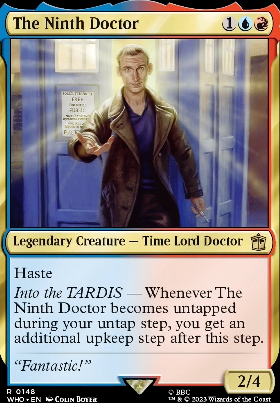 The Ninth Doctor feature for Coping for upkeep's