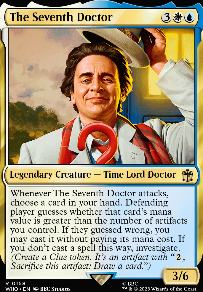 The Seventh Doctor feature for High or Low the choice is yours