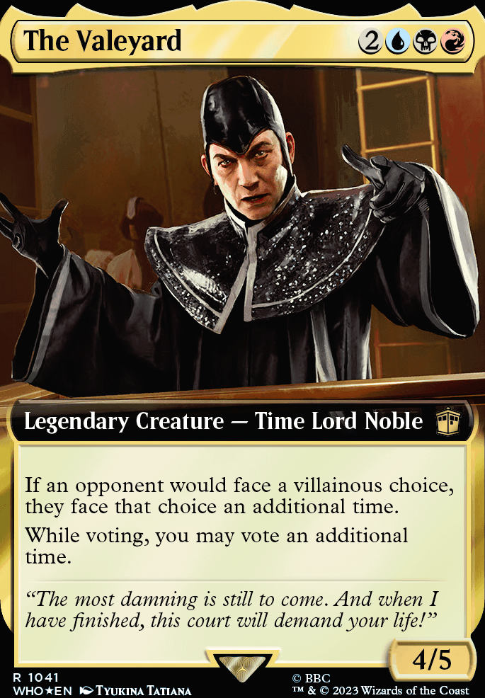 Featured card: The Valeyard