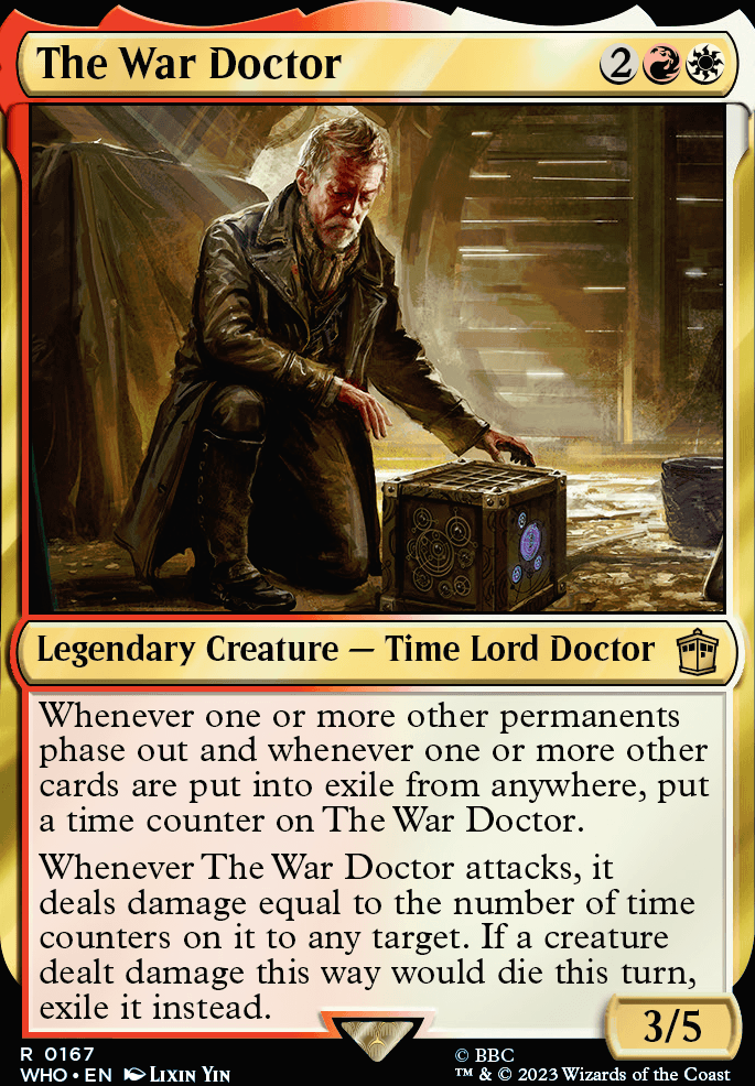The War Doctor feature for The War doctor lands