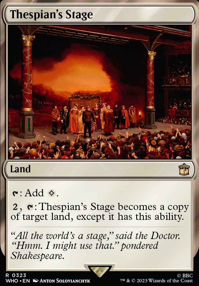 Featured card: Thespian's Stage