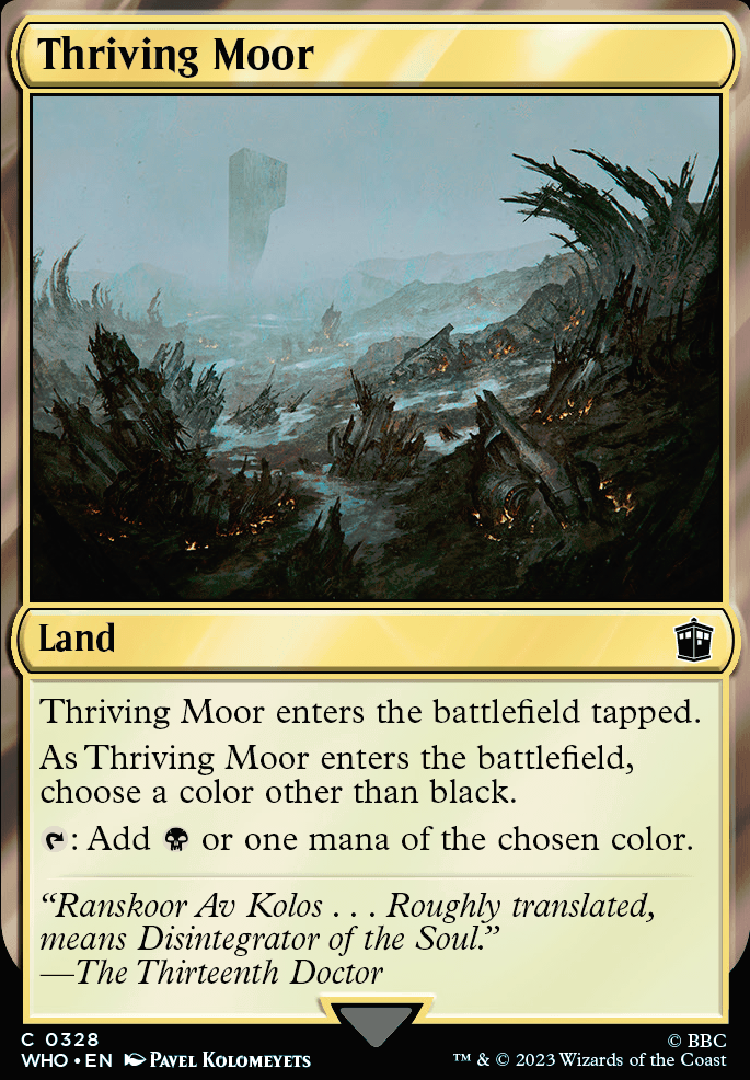 Featured card: Thriving Moor