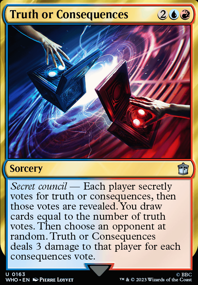 Featured card: Truth or Consequences