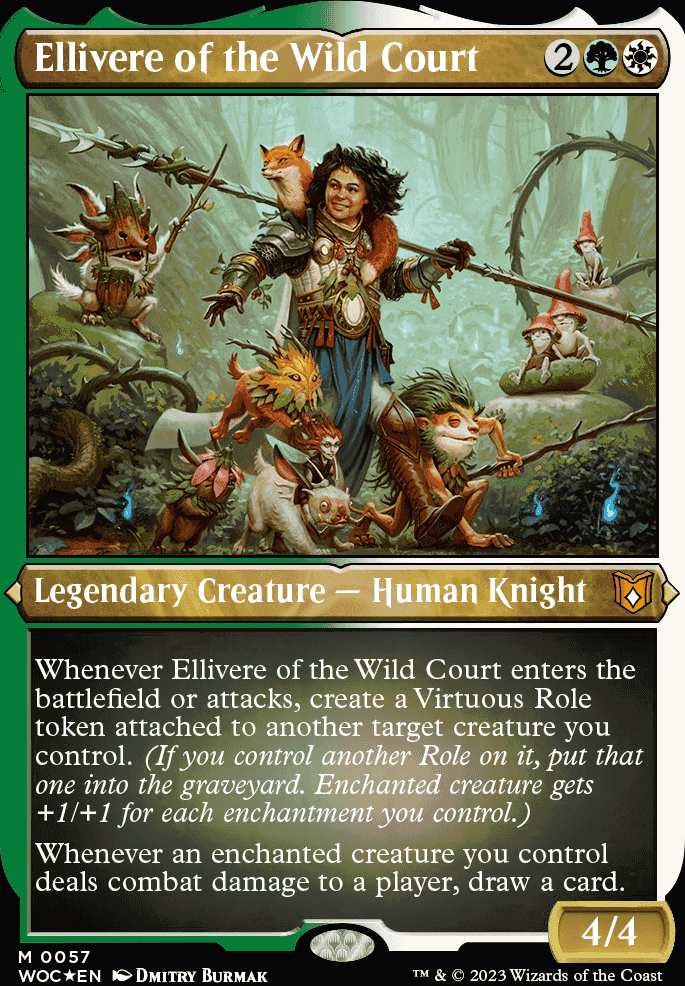 Commander: altered Ellivere of the Wild Court