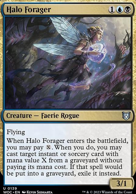 Halo Forager feature for budget u/b faeries