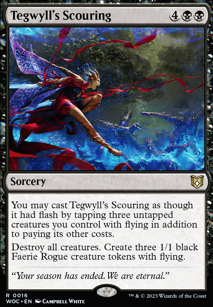 Featured card: Tegwyll's Scouring