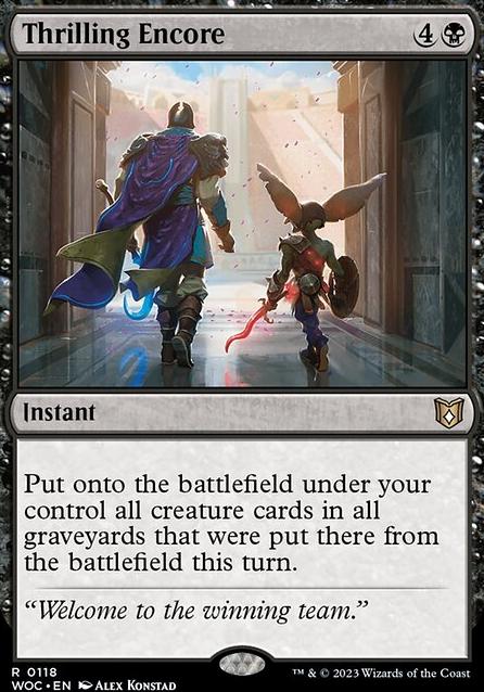 Featured card: Thrilling Encore