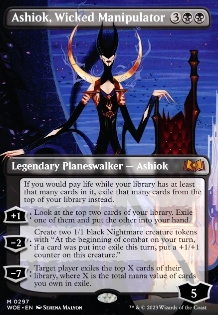 Commander: Ashiok, Wicked Manipulator