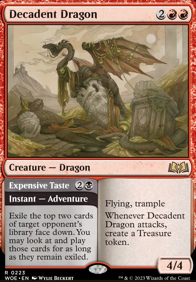 Decadent Dragon feature for Good draft expanded