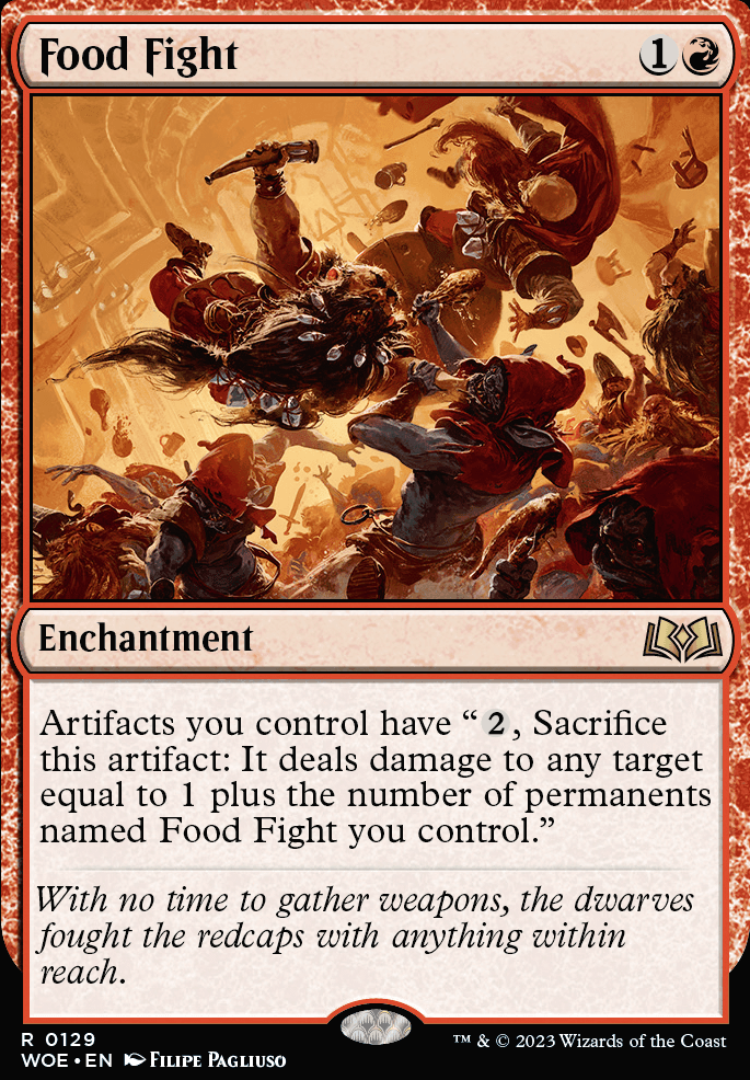 Featured card: Food Fight
