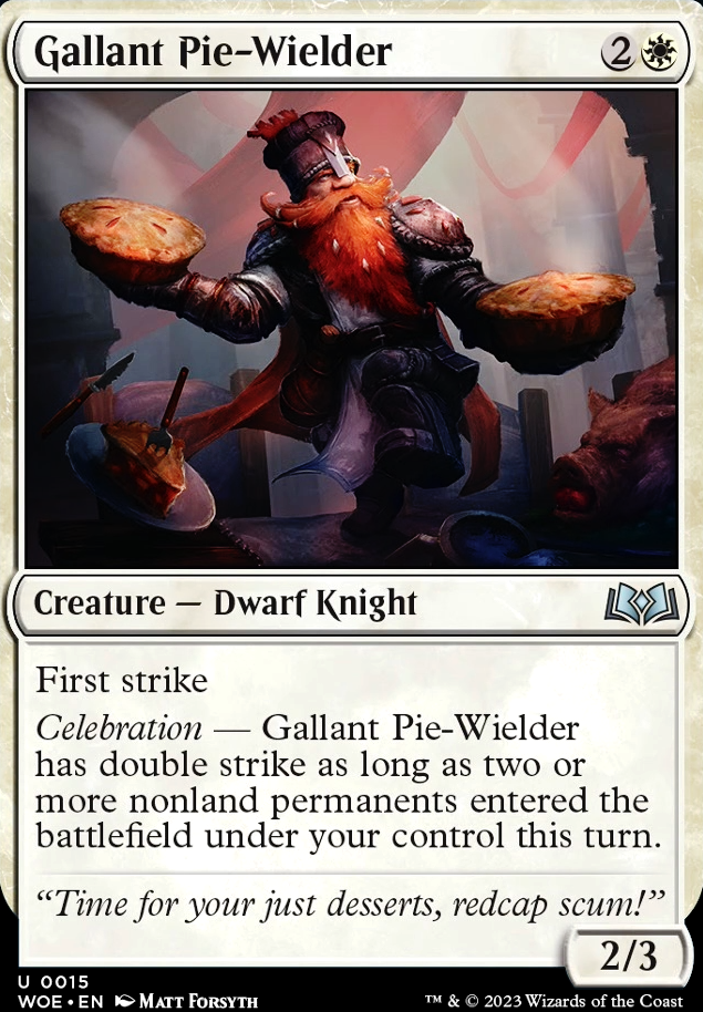 Featured card: Gallant Pie-Wielder